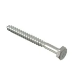 Tirafondo cabeza hexagonal 1/4 x 21/2" por 20 u