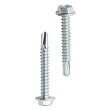 Tornillo T1 hexagonal con Arandela Mecha 1/4 x 1 1/2"