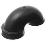 Pipeta negra para caño pilar 1 1/2"