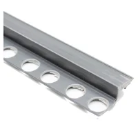Nariz de escalón PVC gris oscuro