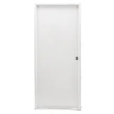 Puerta de exterior chapa ciega lisa blanca 70 x 200 cm derecha