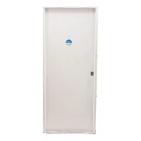 Puerta de exterior chapa ciega lisa blanca 70 x 200 cm izquierda
