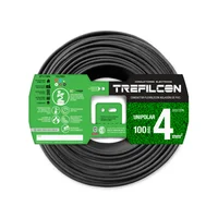 Cable unipolar 4 mm2 negro por metro