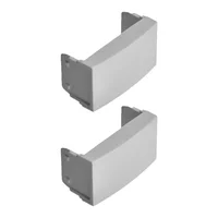 Pack de 2 módulos ciegos blancos