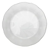 Plato hondo Galaxia transparente 21 cm