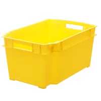 Canasto apilable plastico 20 x 25 x 28 cm