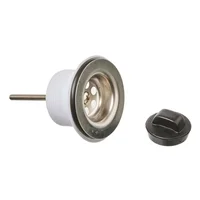 Sopapa con base PVC y acero inoxidable 1 1/4"