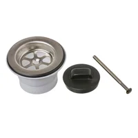 Sopapa con base PVC y acero inoxidable 1 1/2"