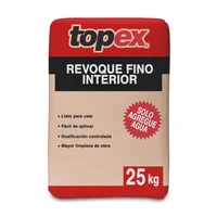 Revoque fino topex 25 kg