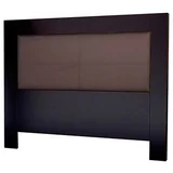 Cabezal para sommier 2 plazas negro y tiza