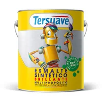 Esmalte sintético negro brillante lavable 1 L