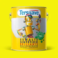 Esmalte sintético bermellón brillante lavable 1 L