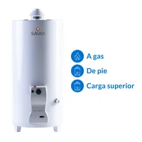 Termotanque multigas 80 L tiro natural carga superior tpg080msa