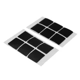Abrojo cuadrado negro 25 mm por 6 u
