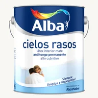 Pintura para cielo raso interior blanco mate antimoho 10 L