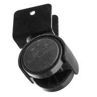 Rueda plástica para TV perno con buje