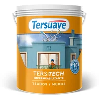 Membrana líquida poliuretánica impermeabilizante Tersitech frentes y techos blanca 10 kg