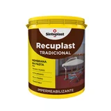 Membrana para techos y muros Recuplast en pasta impermeabilizante blanco 20 kg