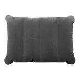 Almohada de camping inflable gris
