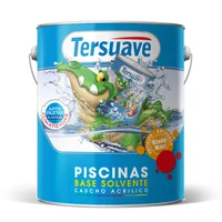 Pintura para piletas base solvente caucho acrílico blanco 1 L