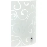 Aplique LED olas 1 luz E27 blanco