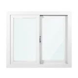 Ventana corrediza PVC DVH vidrio doble 100 x 90 x 9 cm 1 hoja