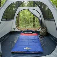 Bolsa de dormir azul infantil