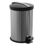 Cesto de basura a pedal 20 L de acero inoxidable