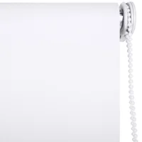Cortina enrollable black out blanca 80 x 165 cm