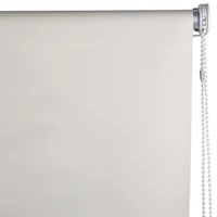 Cortina enrollable black out beige 80 x 165 cm