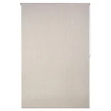 Cortina enrollable black out texturada beige 150 x 250 cm
