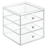 Cajonera plástica acrílica 3 cajones