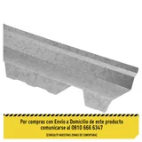 Babeta chapa galvanizada trapezoidal 25 cm