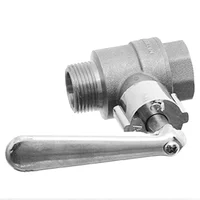 Llave de gas esférica con campana 3/4"