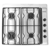 Anafe multigas 4 hornallas con vávula de seguridad plateado A2600 x F