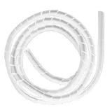Cinta helicoidal 12 mm 1/2'' x 2 m blanca