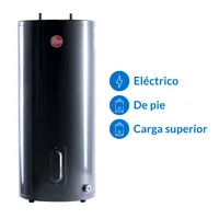 Termotanque eléctrico 125 L carga superior