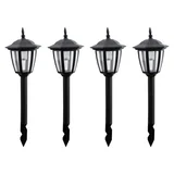 Estaca solar x 4 unidades LED
