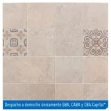 Cerámica de interior / exterior 51 x 51 Maitena blanco 2.08 m2