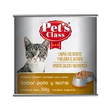 Lata para gato sabor pollo y leche 340 g