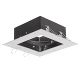 Spot de embutir móvil 1 luz AR111 Plata