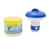 Kit pastillas + dosificador para pileta de lona