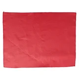 Individual Zott de ecocuero rojo