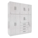 Placard 10 puertas con 4 cajones venecia 175 x 215 x 47 cm