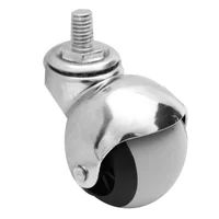 Rueda 50 mm balón tornillo 3/8