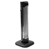 Estufa electrica de cuarzo negra 1200 W E4