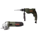Kit de taladro 600 W y amoladora 820 W