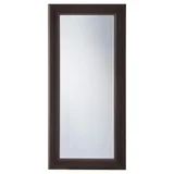 Espejo rectangular 50 x 110 cm negro