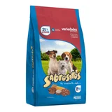 Alimento seco para perros adultos sabores variados 8 kg