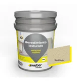 Revestimiento texturado Weberplast rodillado piedra par 30kg